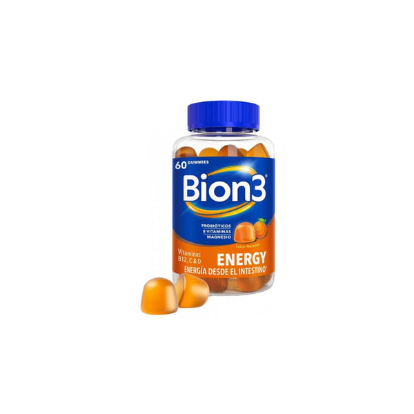 Bion3 Energy 60 gummies Sabor Naranja