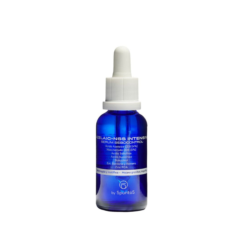 Serum de accion global para imperfecciones en pieles grasas.